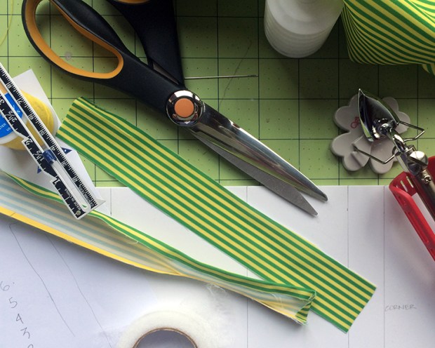 In which I learn the hard way that polyester is not well suited for miniature draperies.