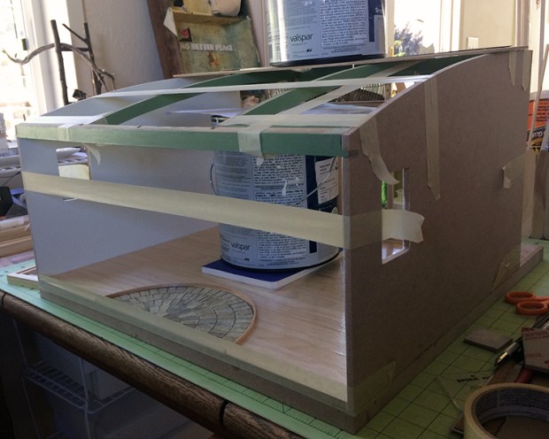 modern miniatures, Sea House Warming Hut